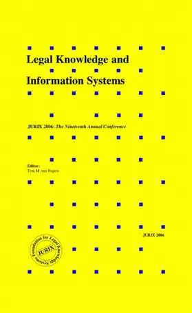 van Engers |  Legal Knowledge and Information Systems | Buch |  Sack Fachmedien