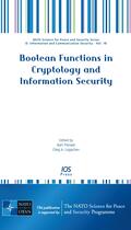 Preneel / Logachev |  Boolean Functions in Cryptology and Information Security | Buch |  Sack Fachmedien
