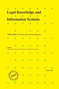 Francesconi / Sartor / Tiscornia |  Legal Knowledge and Information Systems | Buch |  Sack Fachmedien