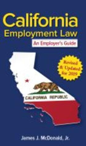 McDonald | California Employment Law | Buch | 978-1-58644-599-7 | sack.de