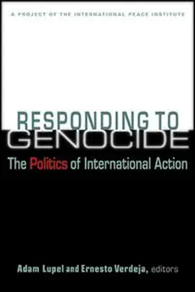 Lupel |  Responding to Genocide | Buch |  Sack Fachmedien