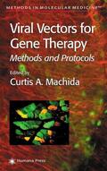 Machida |  Viral Vectors for Gene Therapy | Buch |  Sack Fachmedien