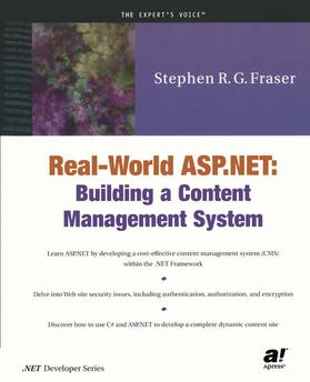 Fraser | Real World ASP.NET | Buch | 978-1-59059-024-9 | sack.de