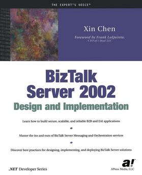 Chen |  BizTalk Server 2002 Design and Implementation | Buch |  Sack Fachmedien