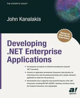 Kanalakis |  Developing .Net Enterprise Applications | Buch |  Sack Fachmedien