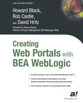 Castle / Block / Hritz |  Creating Web Portals with BEA Weblogic | Buch |  Sack Fachmedien