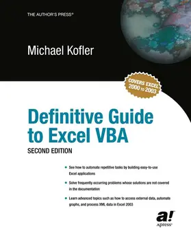 Kofler |  Definitive Guide to Excel VBA | Buch |  Sack Fachmedien