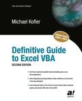 Kofler |  Definitive Guide to Excel VBA | Buch |  Sack Fachmedien
