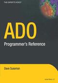 Sussman |  ADO Programmer's Reference | Buch |  Sack Fachmedien