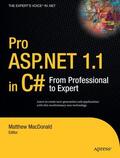 MacDonald |  Pro ASP.NET 1.1 in C | Buch |  Sack Fachmedien