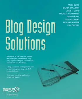 Rutter / Budd / Collison |  Blog Design Solutions | Buch |  Sack Fachmedien