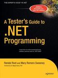 Sweeney / Root |  A Tester's Guide to .Net Programming | Buch |  Sack Fachmedien