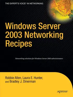 Allen / Hunter / Dinerman |  Windows Server 2003 Networking Recipes | Buch |  Sack Fachmedien