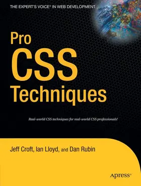 Rubin / Lloyd / Croft |  Pro CSS Techniques | Buch |  Sack Fachmedien