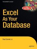 Cornell |  Excel as Your Database | Buch |  Sack Fachmedien