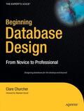 Churcher |  Beginning Database Design | Buch |  Sack Fachmedien