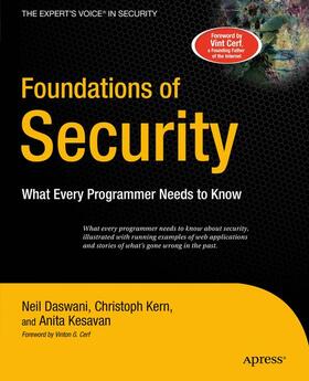 Kern / Daswani / Kesavan | Foundations of Security | Buch | sack.de