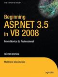 MacDonald |  Beginning ASP.NET 3.5 in VB 2008 | Buch |  Sack Fachmedien