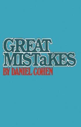 Cohen | Great Mistakes | E-Book | sack.de