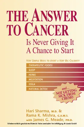 Sharma / MD / Mishra |  Answer to Cancer | eBook | Sack Fachmedien