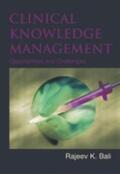 Bali |  Clinical Knowledge Management | Buch |  Sack Fachmedien