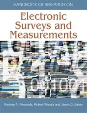 Reynolds / Woods / Baker |  Handbook of Research on Electronic Surveys and Measurements | Buch |  Sack Fachmedien