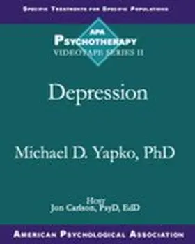 Yapko |  Depression | Buch |  Sack Fachmedien