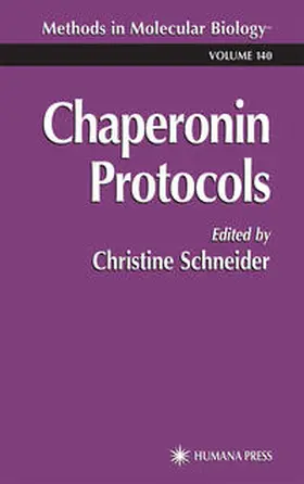 Schneider | Chaperonin Protocols | E-Book | www.sack.de