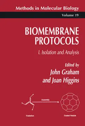 Graham / Higgins |  Biomembrane Protocols | eBook | Sack Fachmedien