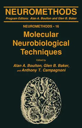 Boulton / Baker / Campagnoni |  Molecular Neurobiological Techniques | eBook | Sack Fachmedien