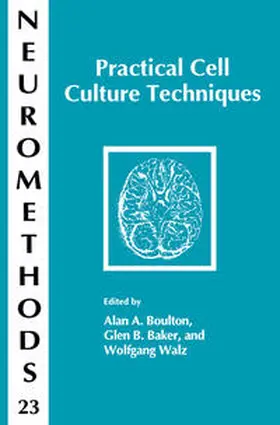 Boulton / Baker / Walz |  Practical Cell Culture Techniques | eBook | Sack Fachmedien