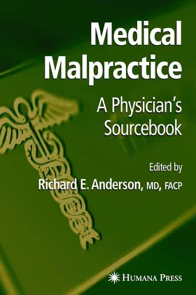 Anderson | Medical Malpractice | E-Book | sack.de