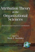 Martinko |  Attribution Theory in the Organizational Sciences | Buch |  Sack Fachmedien