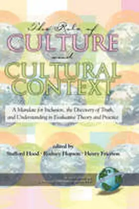 Hood / Hopson / Frierson |  The Role of Culture and Cultural Context in Evaluation | Buch |  Sack Fachmedien