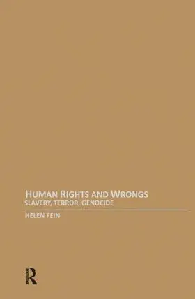 Fein |  Human Rights and Wrongs | Buch |  Sack Fachmedien