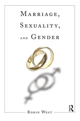 West |  Marriage, Sexuality, and Gender | Buch |  Sack Fachmedien
