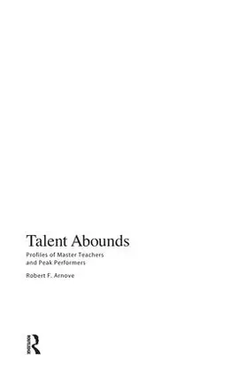 Arnove |  Talent Abounds | Buch |  Sack Fachmedien