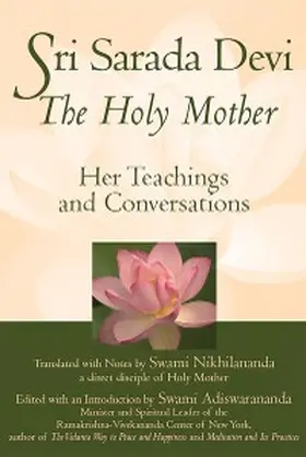 Nikhilananda |  Sri Sarada Devi, The Holy Mother | eBook | Sack Fachmedien