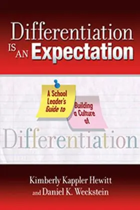 Kappler Hewitt / Weckstein |  Differentiation Is an Expectation | Buch |  Sack Fachmedien