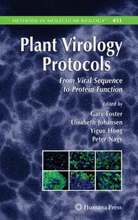 Foster / Johansen / Hong | Plant Virology Protocols | E-Book | www.sack.de