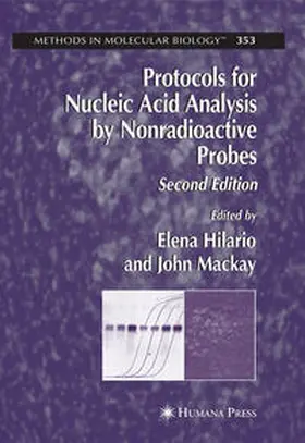 Hilario / MacKay |  Protocols for Nucleic Acid Analysis by Nonradioactive Probes | eBook | Sack Fachmedien