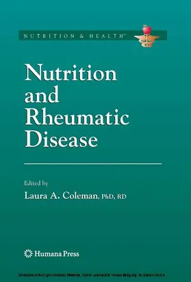 Coleman | Nutrition and Rheumatic Disease | E-Book | www.sack.de