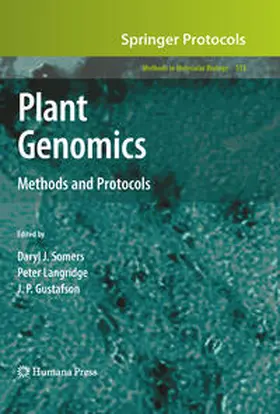 Somers / Langridge / Gustafson |  Plant Genomics | eBook | Sack Fachmedien