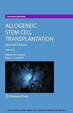 Lazarus / Laughlin | Allogeneic Stem Cell Transplantation | E-Book | sack.de