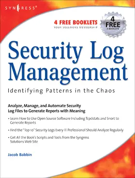Babbin / Kleiman / Carter |  Security Log Management | Buch |  Sack Fachmedien