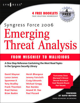 Syngress Force Emerging Threat Analysis | Buch | 978-1-59749-056-6 | sack.de