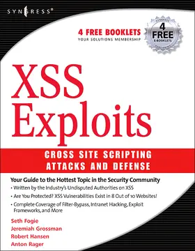 Grossman / Hansen / Petkov | Xss Attacks | Buch | 978-1-59749-154-9 | www.sack.de