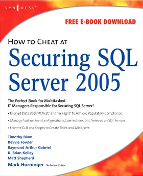 Horninger |  How to Cheat at Securing SQL Server 2005 | Buch |  Sack Fachmedien