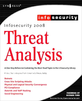 Fogie / DeRodeff / Gregg | InfoSecurity 2008 Threat Analysis | Buch | 978-1-59749-224-9 | sack.de