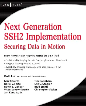 Liu |  Next Generation Ssh2 Implementation | Buch |  Sack Fachmedien